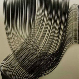 Solange-Heilenkotter-Develar-Negro-lamina-de-PAI-cortada-a-mano-sobre-madera-pintada-130x100-x-15cm-5560000-galeria-la-sala