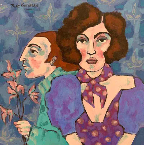 Pilar-Contardo,-Tu-por-un-lado-y-yo-por-el-otro,-acrilico-sobre-carton-entelado,-30-x-30-cm-300000-galeria-la-sala