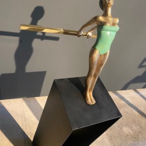 Ignacio Gana APOYO, BRONCE Y BASE FIERRO, 140 CM DE ALTO, 7980000