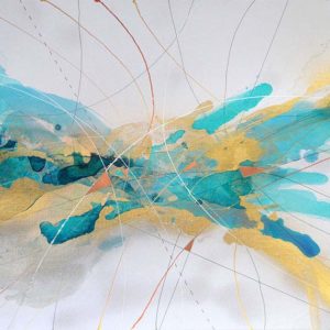 Margarita Garces, Antares, acri?lico sobre papel, 59 x 74 cm, 860000 galeria la Sala