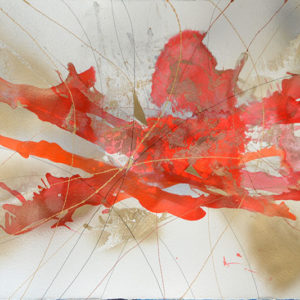 Margarita Garces, Arcturus, acrilico sobre papel, 59x74 cm enmarcado, 860000 galeria la sala