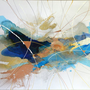 Margarita Garces, Lesath, acrilico sobr e papel 59x74 cm enmarcado, 860000 galeria la sala
