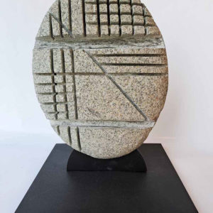 Jose-Antonio-Ramsay-Olmeca-piedra-y-acero-390000 galeria la sala
