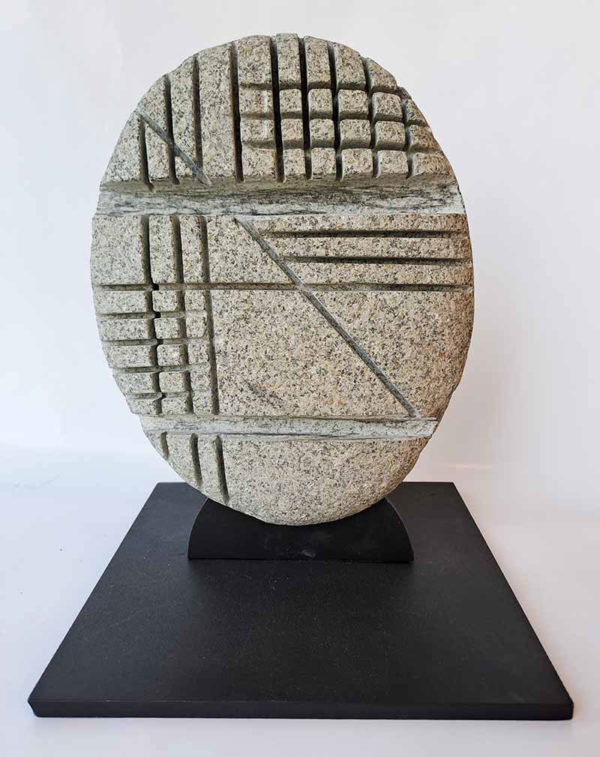 Jose-Antonio-Ramsay-Olmeca-piedra-y-acero-390000 galeria la sala