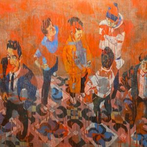 Sebastian-Valenzuela-VISTAZO-N2-oleo-y-lapiz-sobre-madera-172-X-144-cm-4800000-galeria-la-sala