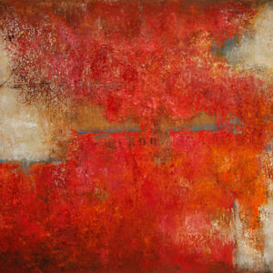 Constanza-Sierralta,-Entramado-Bermellon-tecnica-mixta-sobre-tela,-100-x-180-cm-1650000--galeria-la-sala