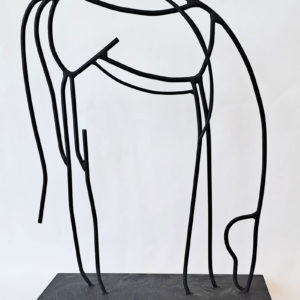Juan-Mansilla,-Caballo-I,-fierro-esmaltado,-45-x-34-x-15-cm-690000-galeria-la-sala