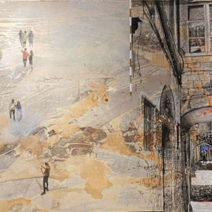 Matias-Vergara,-La-Narrativa-del-transito,-oleo,-acrilico-y-carboncillo-134-x-204-cm,-6800000-galeria-la-sala